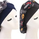 Gorros de satén para trabajar o dormir